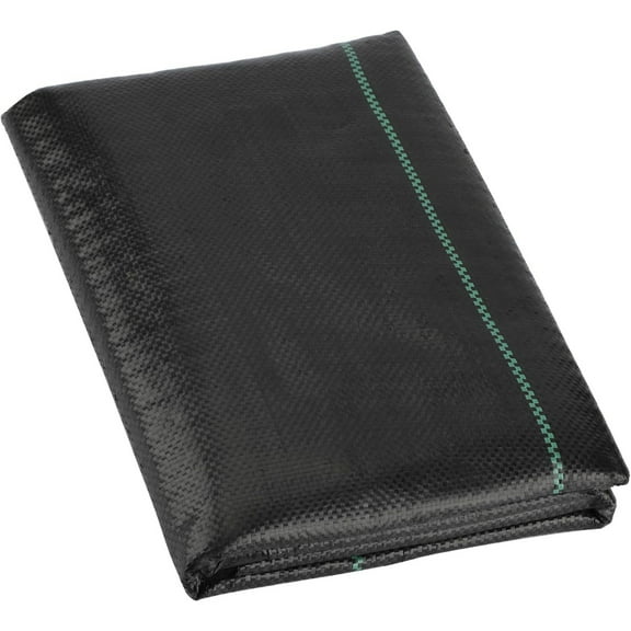 Landscape Fabric Cover,3x50FT Black Durable Garden Weed Barrier,Heavy Duty Plastic Woven Weed Control Fabric for Garden,Landscape