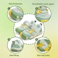 thumbnail image 4 of TARANIS Toddler Boys Girls Shoes, Breathable Mesh Non-Slip Baby Sneakers for Indoor Outdoor, Green, 4 of 7