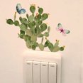 thumbnail image 1 of Jinsinto 1pc Plant Print Switch Outlet Wall Sticker Removable DIY Wall Art Decor Decal, 1 of 5