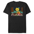 thumbnail image 2 of Men's The Simpsons Chipmunk Lisa Graphic T-Shirt, 2 of 6