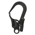 thumbnail image 2 of Mosquetón con cierre automático, mosquetón con cierre automático, gancho para arnés, clip de hardware, mosquetón con resorte para senderismo, acampada Negro, 2 of 8