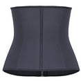 thumbnail image 6 of Latex Waist Trainer For Women Zipper Corset Underbust Sport Cincher Womens Workout Body Shaper, 6 of 6