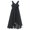 Black, variant on DPOIS Kids Flower Girls Pleated Chiffon Junior Bridesmaid Dress