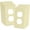 Ivory, variant on Bates- Black Outlet Covers Wall Plate, 10 Pack, Duplex Receptacle Outlet