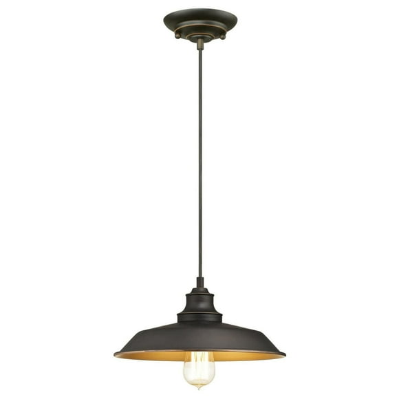 Westinghouse Luminaire Suspendu à Une-Lumière Iron Hill