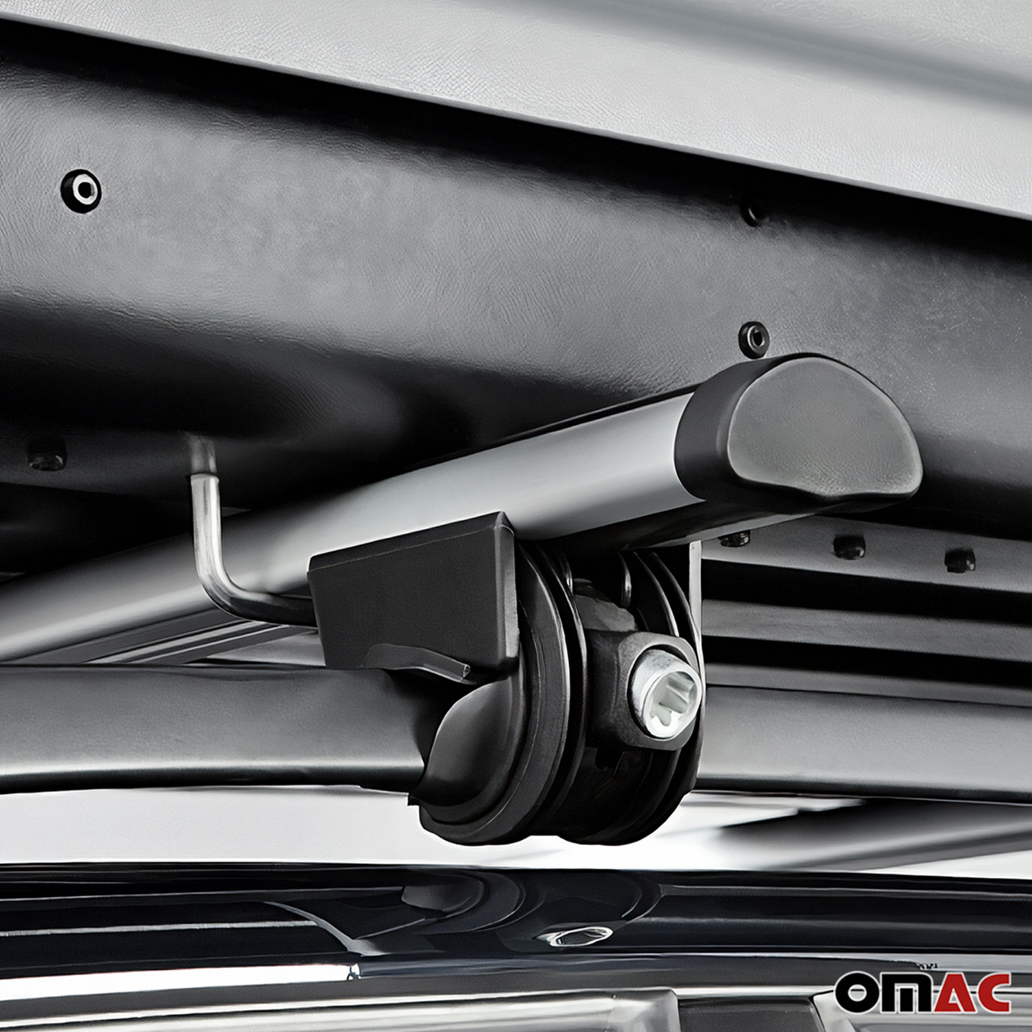 OMAC Roof Rack Cross Bars Lockable for Kia Sorento 2011-2015 Gray 2 Pcs Anti-Theft for Travel Kayak Canoe Surf Ski Snowboard Camping