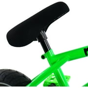 Mayhem Fat Tyre Mini BMX RIOT Toxic Green 1 Piece Crank 10 Mini BMX أحدث طراز دراجة خدعة