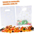 thumbnail image 3 of GFDYREE 100pcs Small One-off Tote Flower Lovely Bags Disposable Chic Plastic Pattern Bag Gift, 3 of 7