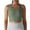 Army Green, variant on Wyongtao Crop Tops for Women Workout Cropped Tank Top Crew-neck Camisole Yoga Shirts Athletic Undershirts,Yellow XL