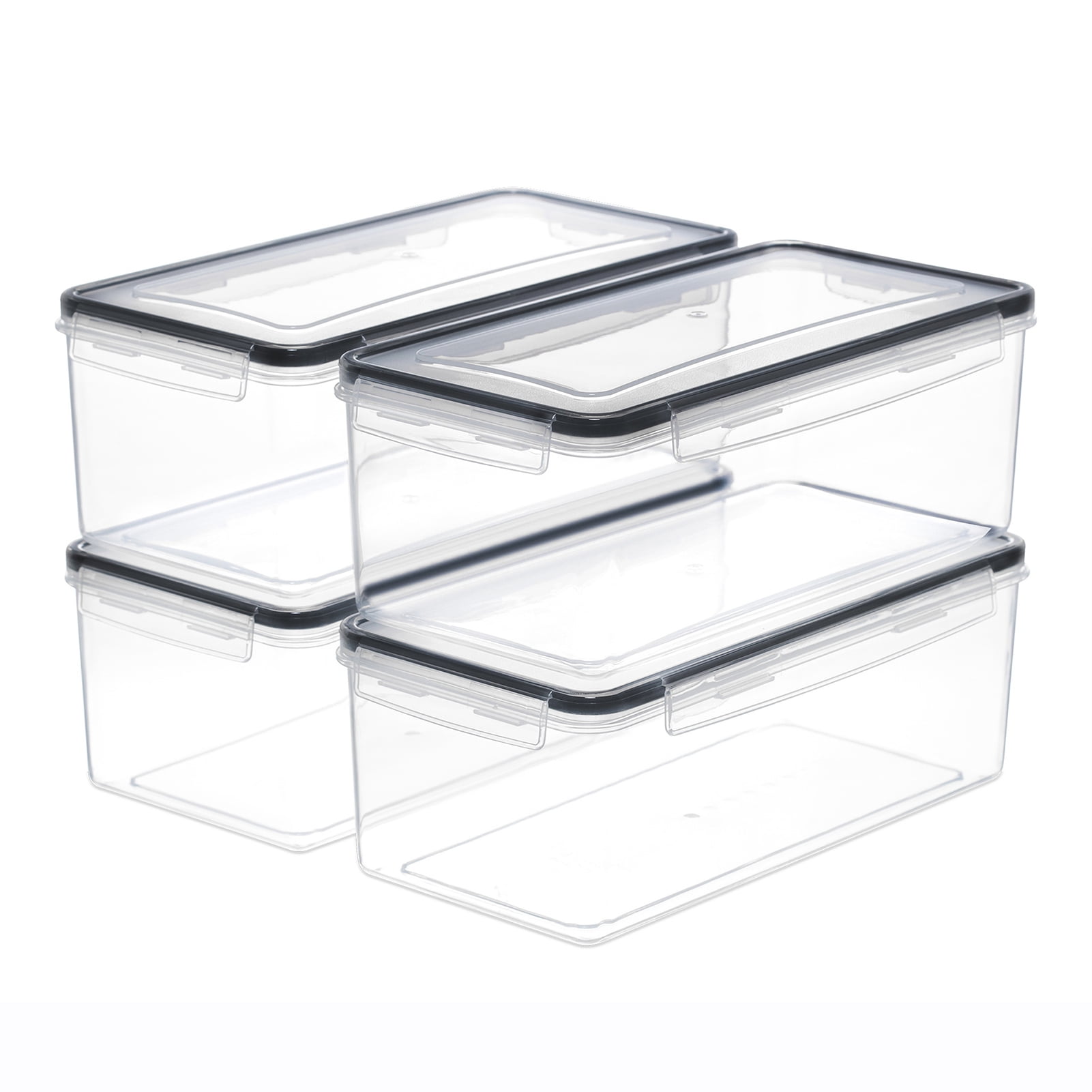 Durable Plastic Food Storage Box Grain Storage Jar Kitchen Large Rice