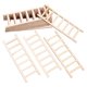 thumbnail image 1 of Mini Ladder Decor 12Pcs Beige Wooden Step Ladder for Pet-Friendly Display Decor, 1 of 5