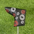 thumbnail image 3 of Odyssey-Style Putter Cover - Embroidered Mallet Head Protector, Blade Golf Club Cap with Secure Velcro Closure GEFQ-305, 3 of 6