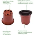 thumbnail image 6 of PET-U 100PCS Plastic Plant Flower Pots Nursery Garden Seedlings Starting Pot Container, 6 of 6