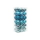 thumbnail image 1 of Billuyoard 36 piezas ventana techo Navidad adorno hogar árbol colgante reutilizable vacaciones decoración ornamento 4cm diámetro Kits de decoración para fiestas Azul agua claro Billuyoard HA071347-09B, 1 of 6