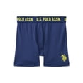 thumbnail image 3 of U.S. Polo Assn. Boys Performance Mesh Tagless Boxer Briefs, 5-Pack, Sizes S-XXL, 3 of 7