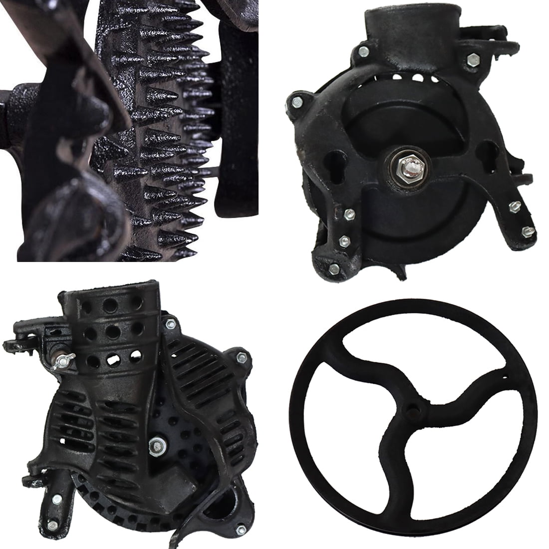 INTBUYING Hand/Electric Corn Sheller Dry Corn Thresher Farming Tool