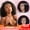 CURLY, variant on 4x4 Short Bob Body Wave Lace Front Wigs Human Hair For Women Nature Black Hd Transparent Lace