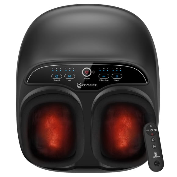 COMFIER Foot Massager with Heat, Shiatsu Feet Massager Machine for Plantar Fasciitis, Gifts