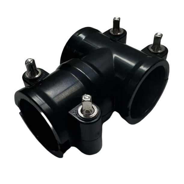 Soporte de clip para rack de tubos de batería electrónica, abrazadera de montaje para batería de metal, soporte para rack de batería Abrazadera para tubo en T