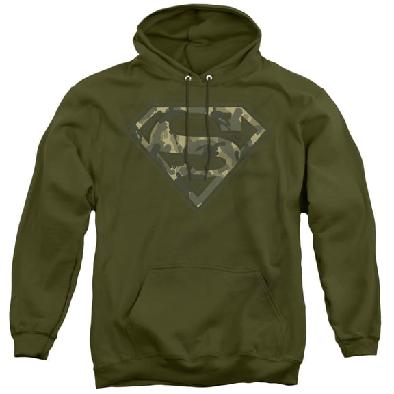 Superman - Super Camo - Pull-Over Hoodie - Small