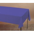thumbnail image 3 of Pack of 6 Grape Purple Disposable Banquet Party Table Covers 9', 3 of 3