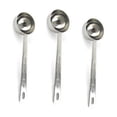 thumbnail image 1 of Stainless Steel 1 Tablespoon Measuring Coffee Scoop Spoon, Set of 3, 1 of 5