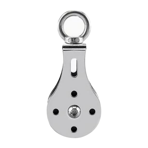 Lifting Single Pulley Roller Loading 660Ibs, 304 Stainless Steel Heavy