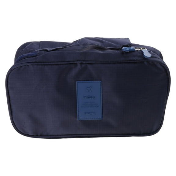 URTERYSER Travel Bra Underwear Storage Bag Women Men Socks Cosmetics Clothes Multifunctional Waterproof Bags Navy Blue