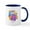 White/Navy Inside, variant on CafePress - Furby Chill Time - 11 oz Ceramic Mug - Novelty Coffee Tea Cup