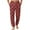 Vermilion, variant on Fgvctg Valentine's Day Men's Pajamas Trendy Heart Print Elastic Bottom Pajamas Sleepwear High Waisted Pj Pant Loose Spring Drawstring Lounge Pants with Pockets Beige 3XL