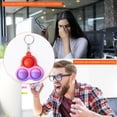 thumbnail image 1 of Jugues sensoriales divertidos para autismo juguete antiestrés de silicona seguro para Tmvgtek entrenamiento de concentración reducción de presión regalos creativos divertidos, 1 of 5