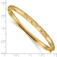 thumbnail image 2 of Bracelet Jonc Articulé en Or Jaune 14k 4,75mm, 2 of 6