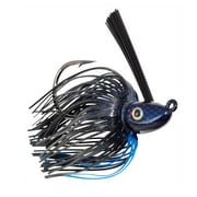 Strike King Hack Attack Heavy Cover 3/8 oz Swim Jig Lure Black Blue