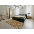 thumbnail image 5 of Ahgly Company Machine Washable Indoor Rectangle Transitional Mahogany Brown Area Rugs, 7' x 10', 5 of 7