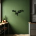 thumbnail image 3 of LaModaHome Exclusive Eagle Metal Wall Art Decor – Durable & Artistic Metal Wall Art for Home and Office Decor, Perfect for Any Interior Design Aesthetic, 3 of 4