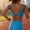 #0418-Blue, variant on Women's Workout Tops Sleeveless Twisted Back Solid Athletic Tops Yoga Pilates Style Moisture Wicking Stretchy Tanks Gift