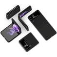 thumbnail image 3 of Case for Samsung Galaxy Z Flip 3 5G 2021, Slim Fit Matte PC Cover Phone Case for Galaxy Z Flip3 - Black, 3 of 7