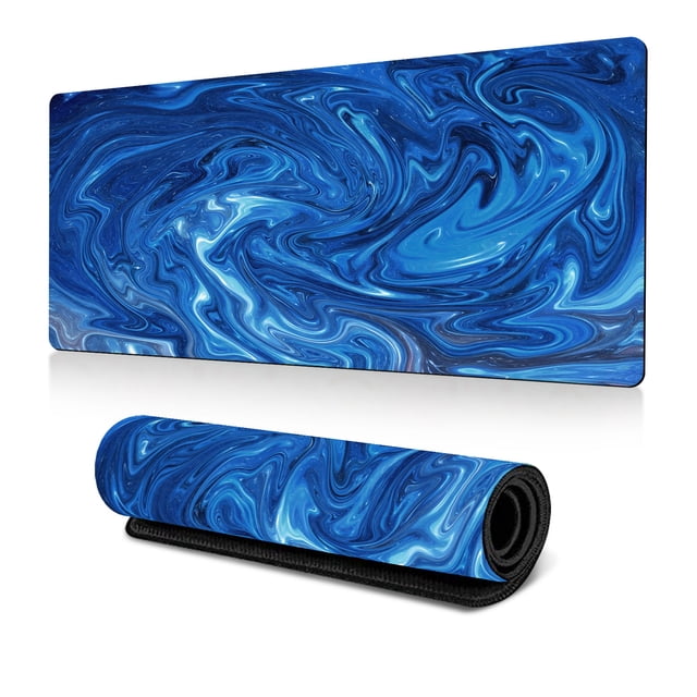 Alfombrilla de ratón grande para juegos, 900 x 400 mm, diseño de camuflaje morado, para chica, regalo, dibujos animados abstractos, XXL, para ordenador, PC, gamer, alfombrilla de ratón para escri