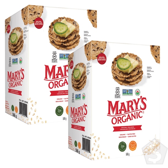 Mary's Organic Original Crackers - Pack of 2