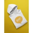 thumbnail image 3 of Hello Design Hoodie Men -Image by Shutterstock, Male XX-Large, 3 of 4