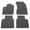 Gray, variant on Ikon Motorsports Floor Mats Fits 2021-2025 Nissan Rogue, Car Custom Nylon Beige Carpets Liner Guard Protector 1st 2nd Row Front Rear Protection Cover 4PCS