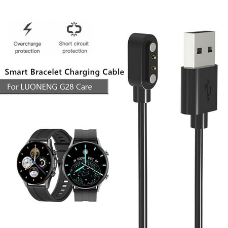 Mymisisa Replacement USB Charging Cable Stand Smart Watch Chargers for ...