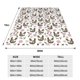 thumbnail image 3 of Balery Flowe Rooster Manta de Felpa Suave y Acogedora – Cobija de Franela Aterciopelada para Cama, Lavable y Cálida para Sofá, Mascotas, Transpirable-40"x30", 3 of 7