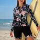 thumbnail image 1 of Tankini para mujer, traje de baño de dos piezas con tirantes, espalda descubierta, color liso, con bloques de color y hombros descubiertos, tankini para mujer, traje de baño de dos piezas, trajes de b, 1 of 7