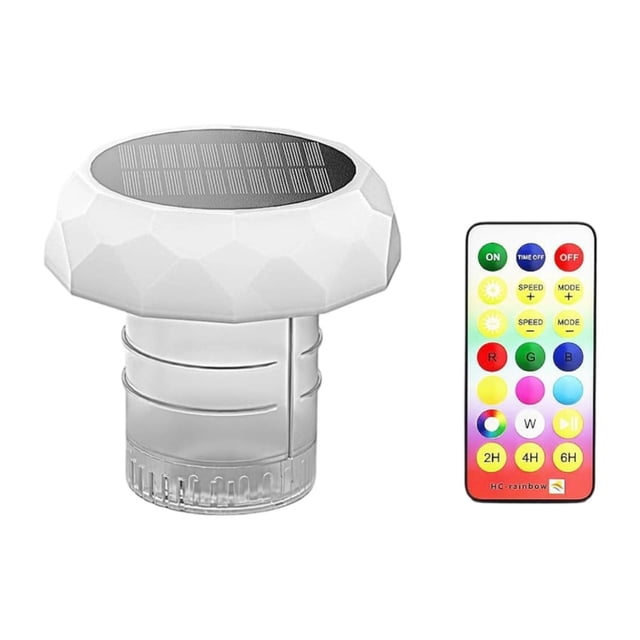 Accesorios para lámparas flotantes LED para piscinas, repuesto , flotador resistente para balcones, interiores, jardines y caminos exteriores.