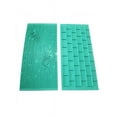 thumbnail image 3 of 2-Piece Mold Set Tree Bark and Brick Wall Impression Moulds Gum Paste Impression Mat Cake Decorating Supplies, 3 of 4