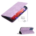 thumbnail image 3 of For Samsung Galaxy A16 5G Wallet Pouch with Credit Card Holder Flip Card Slots, Kickstand and Magnetic Closure PU Vegan Leather Phone Case Cover by Xpression, Purple, 3 of 6