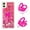 Pink, variant on Case for FOXDOCK Samsung Galaxy S24 Full Corner Protection Glitter Phone Case with Ring Holder