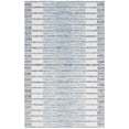 thumbnail image 2 of Safavieh Ebony Elisa Geometric Striped Area Rug, Ivory/Blue, 5' x 8', 2 of 11