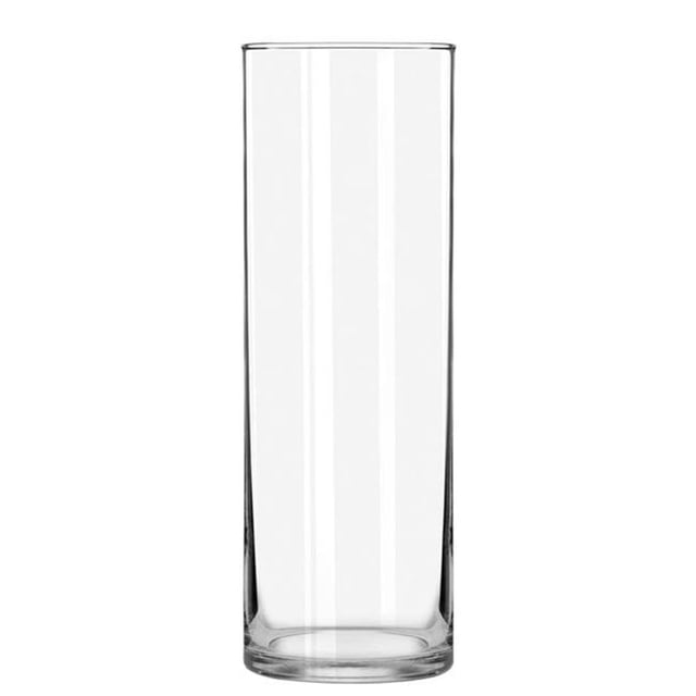 Red Pomegranate Collection 0111-0 10 in. Verre Vases Cylindriques - Lot de 12